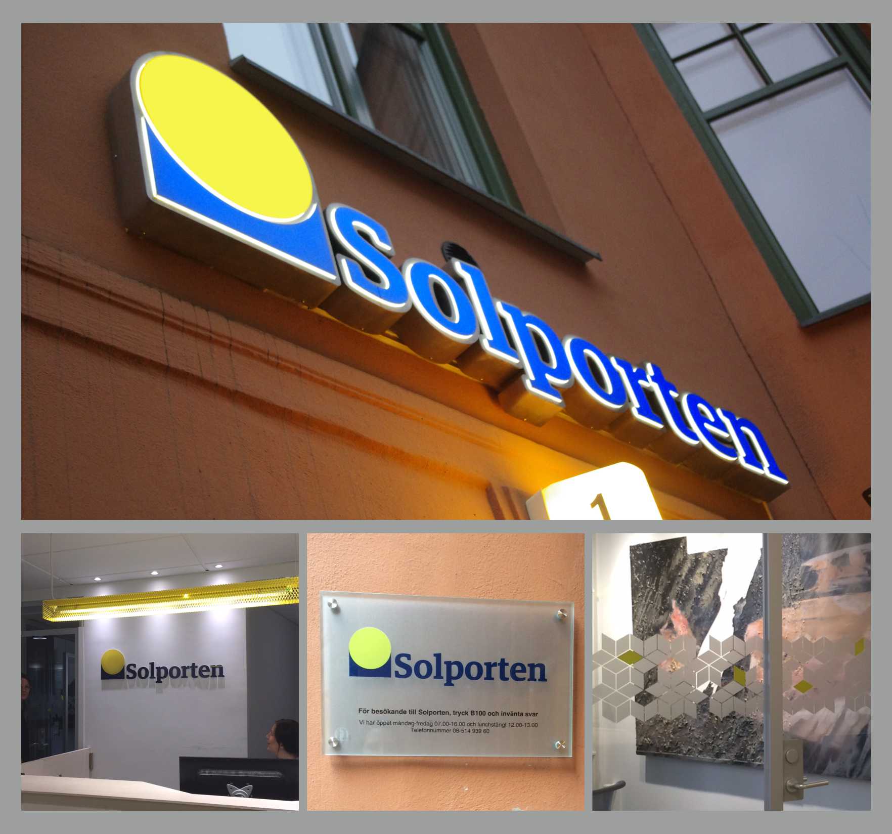 clarex_fasadskylt_skyltar_skyltar-i-stockholm_glasskyltat_receptionsskylt_skyltkoncept_solporten